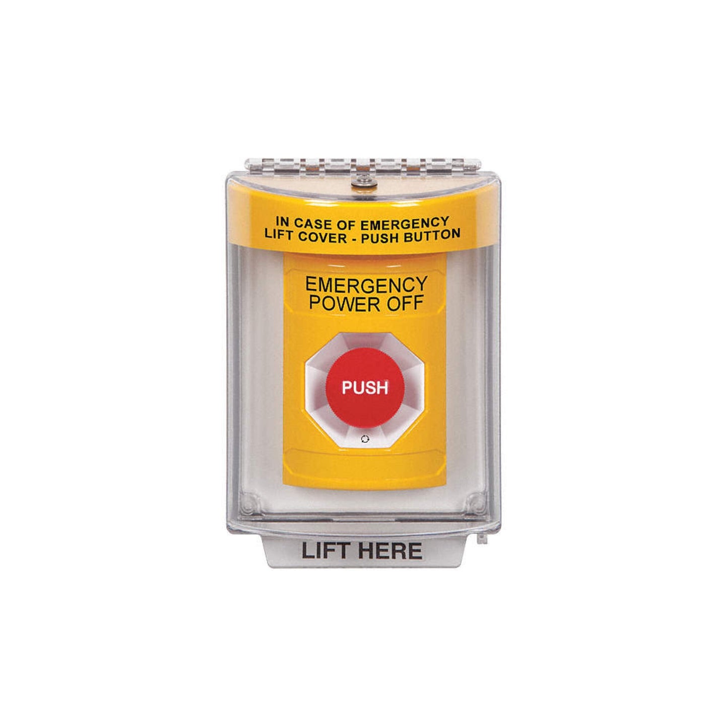 Emergency Power Off Push Button, 2-7/8" D