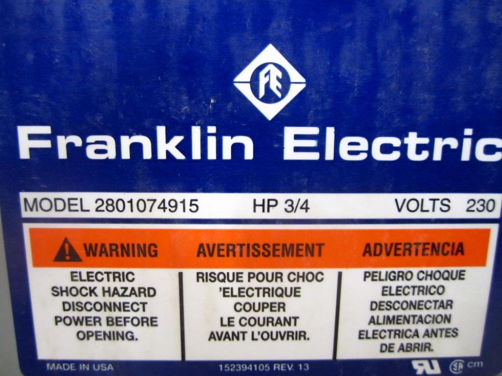 Control Box, 3/4HP, 230V, 1Phase