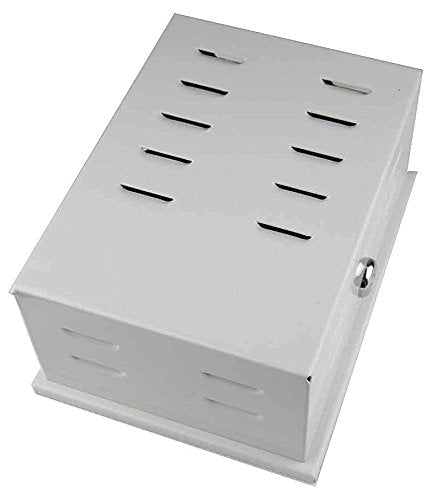 Universal Thermostat Guard, Off-White, Metal