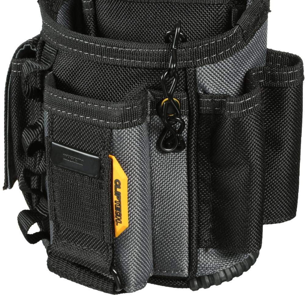 Toughbuilt Electrician ClipTech Pouch and Hub - 13 Pockets and Loops - Small (Limited Edition)